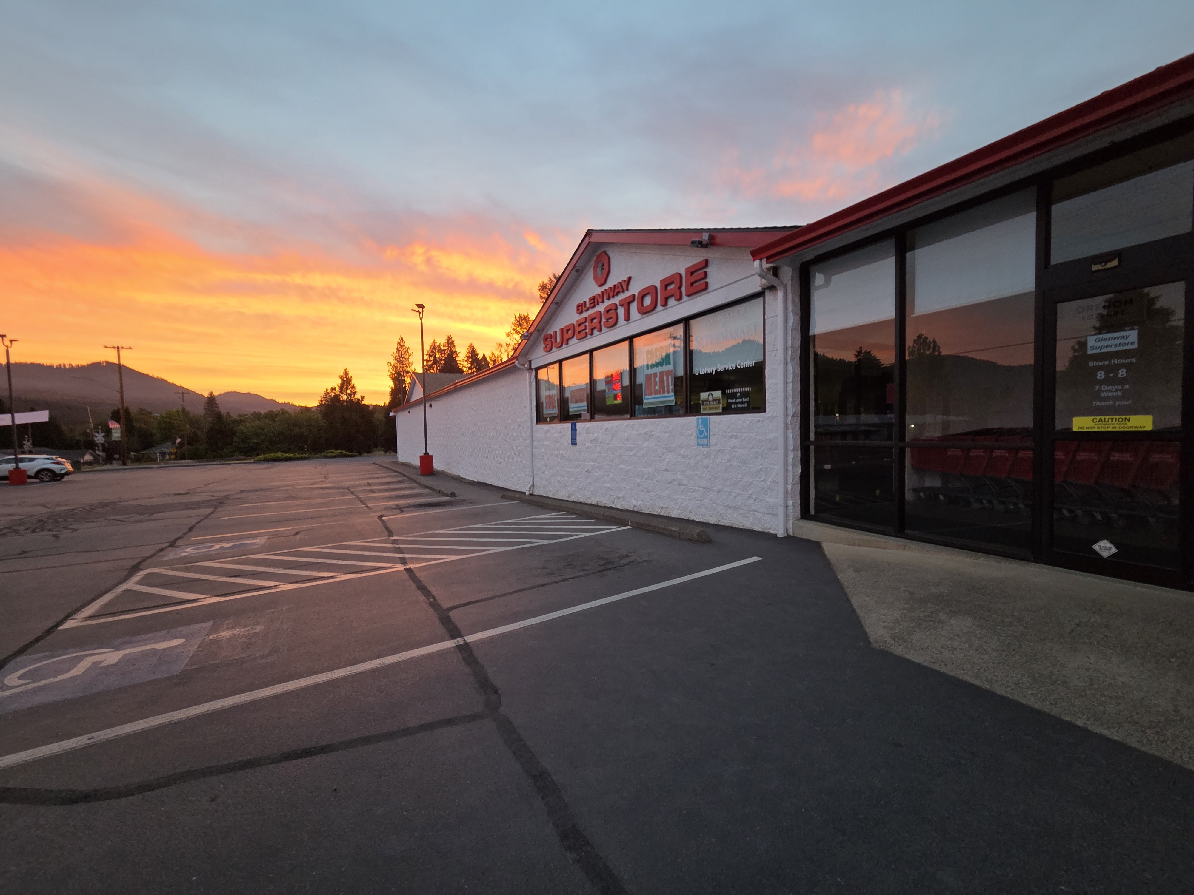 Glenway Superstore Glendale Oregon Open 8 am 8pm Saturday July 4th 2026